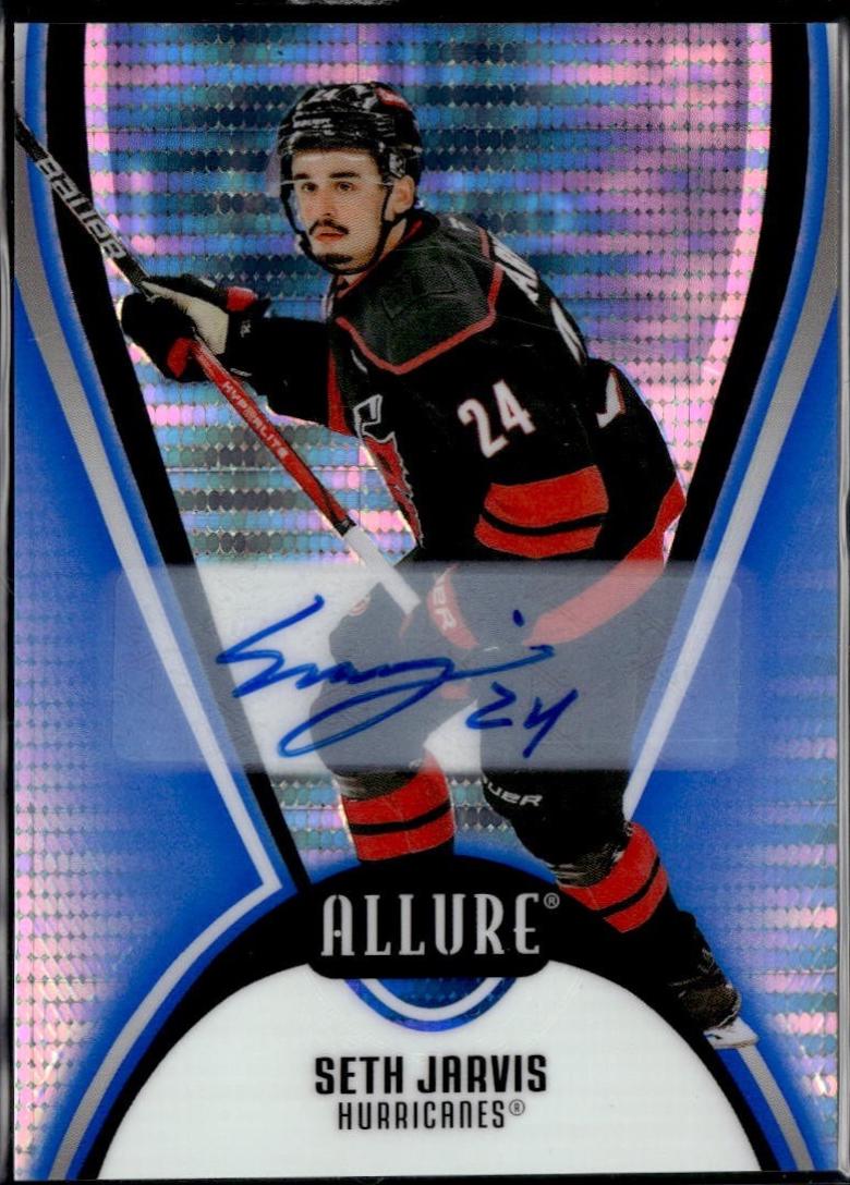 Seth Jarvis [Blue Line Autograph] #100