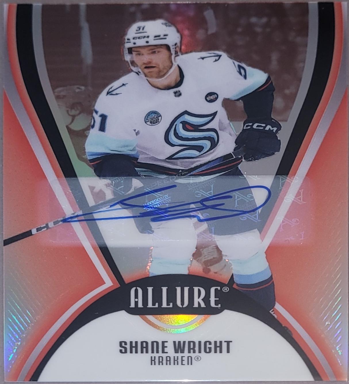 Shane Wright [Red Rainbow Autograph] #21