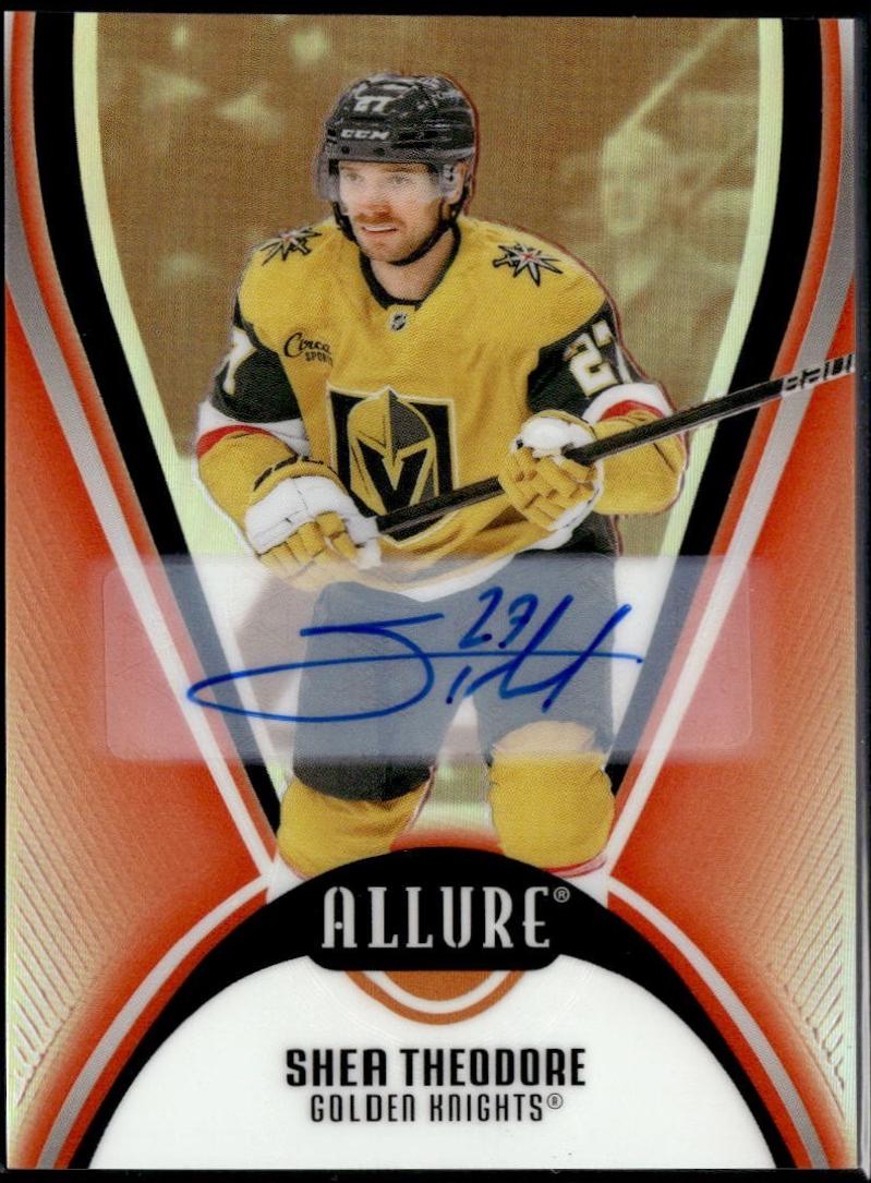 Shea Theodore [Red Rainbow Autograph] #68