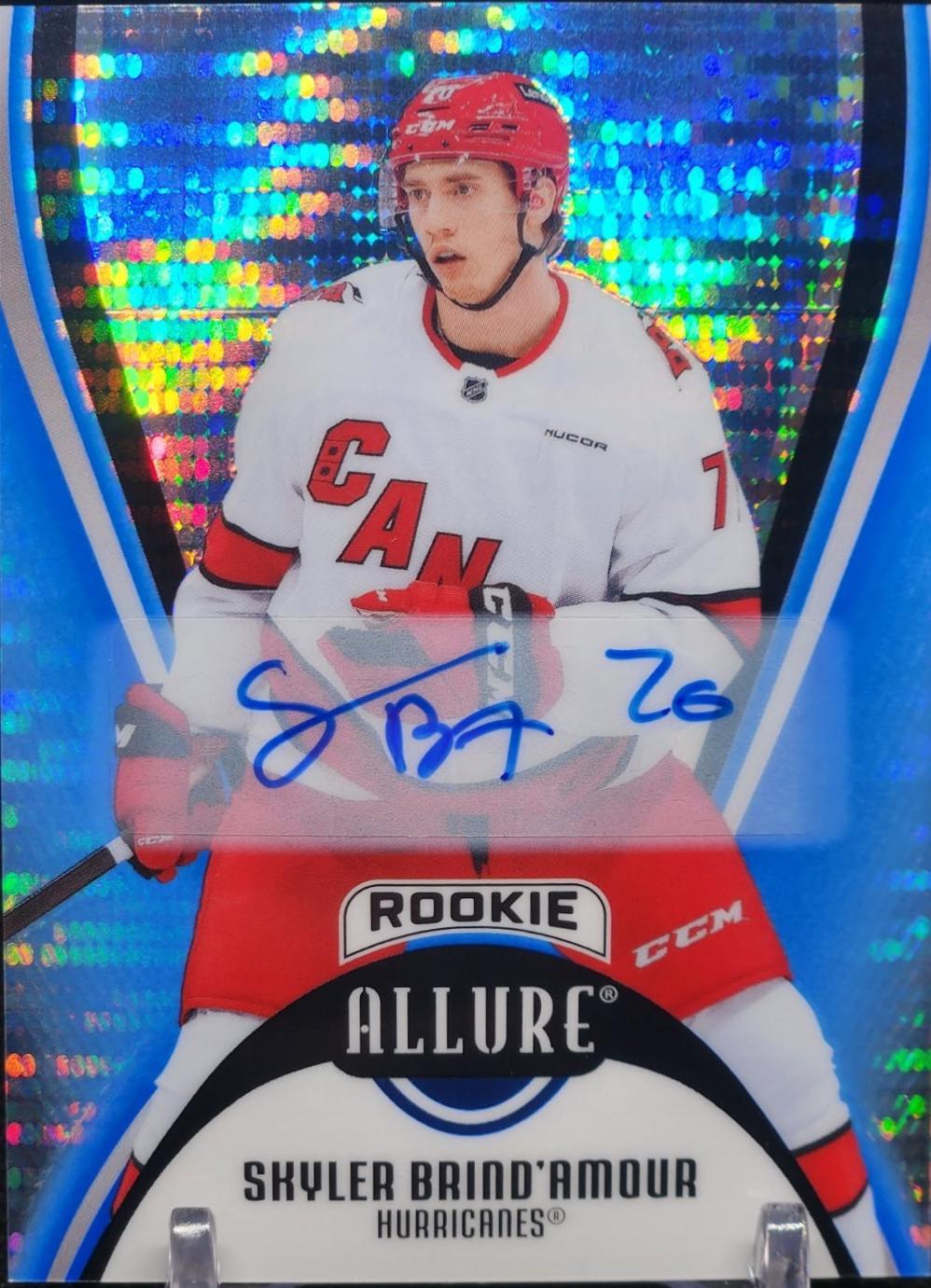 Skyler Brind'Amour [Blue Line Autograph] #105