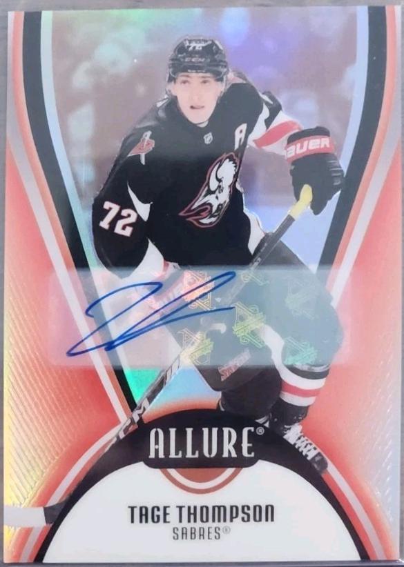 Tage Thompson [Red Rainbow Autograph] #72