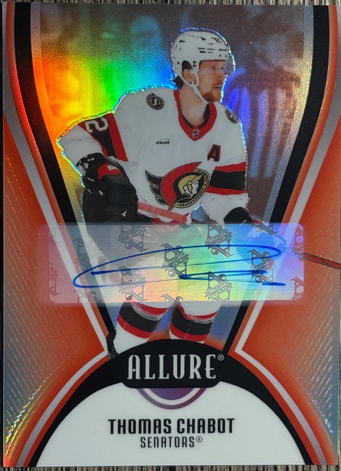 Thomas Chabot [Red Rainbow Autograph] #78