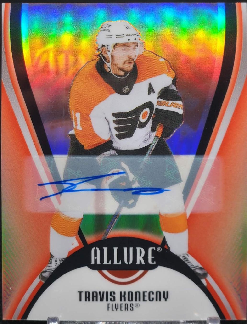 Travis Konecny [Red Rainbow Autograph] #47