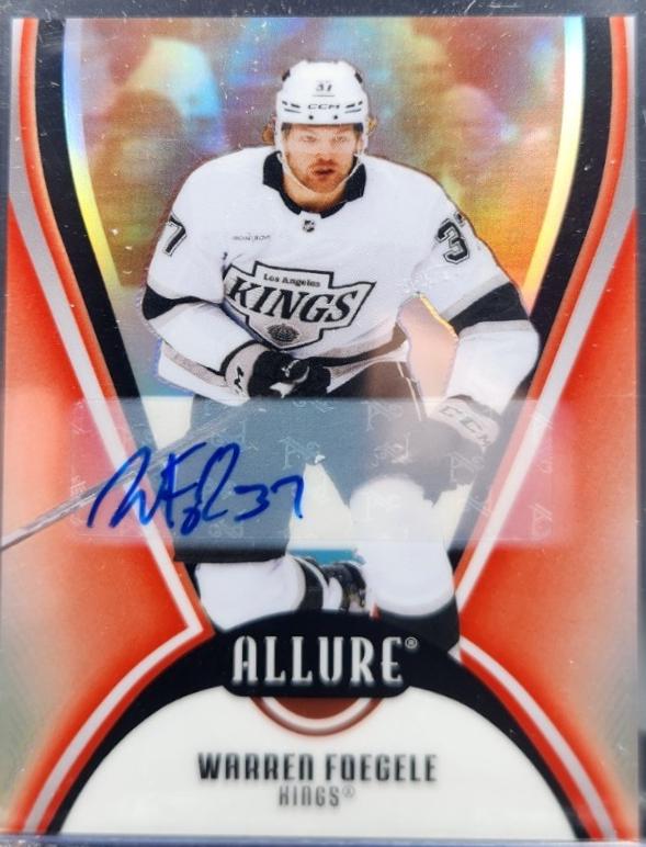 Warren Foegele [Red Rainbow Autograph] #59
