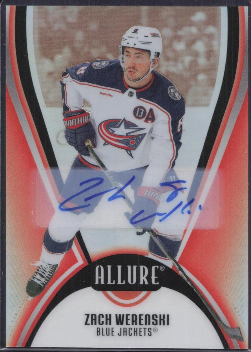 Zach Werenski [Red Rainbow Autograph] #75