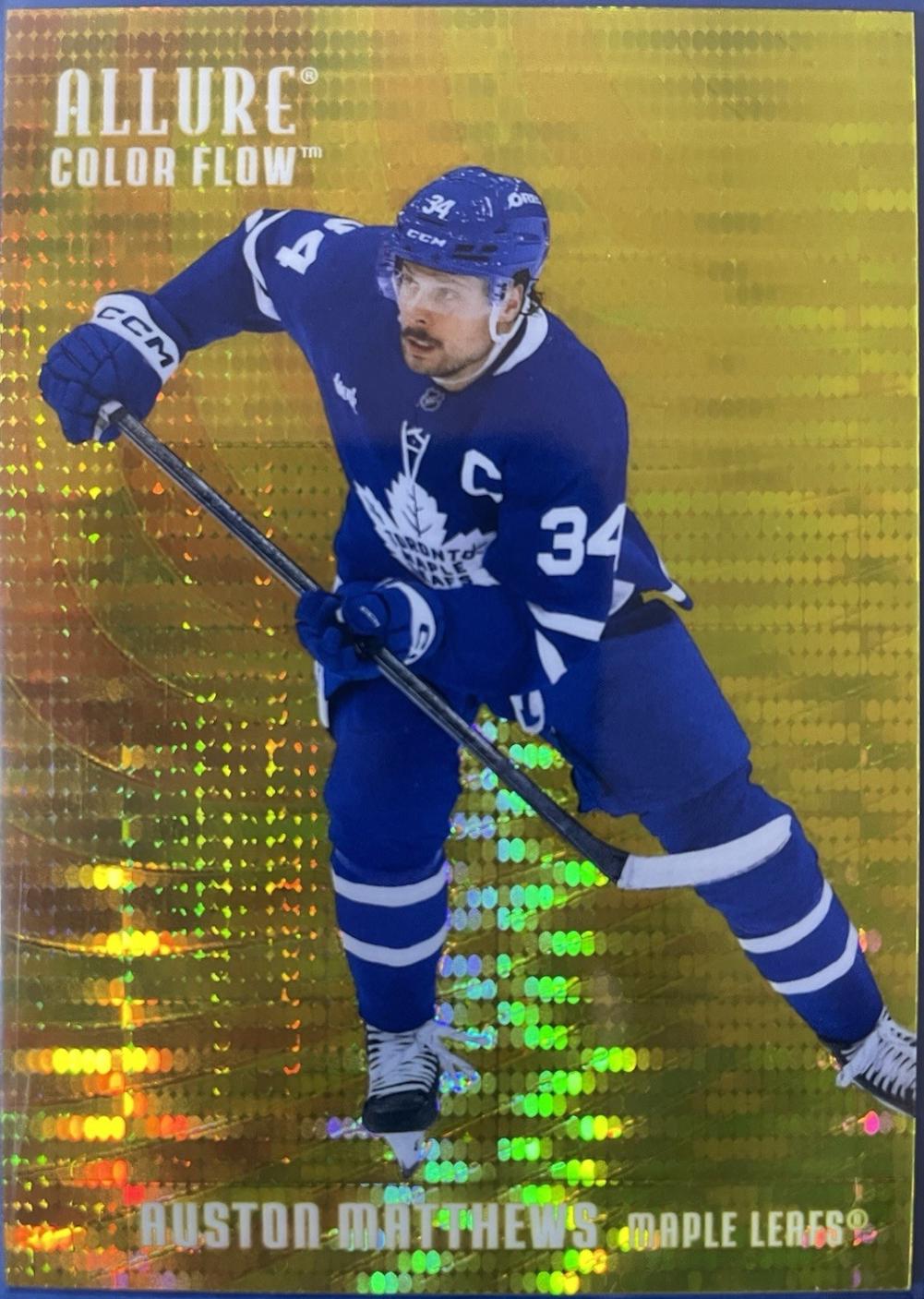 Auston Matthews [Orange Yellow Spectrum] #CF-26