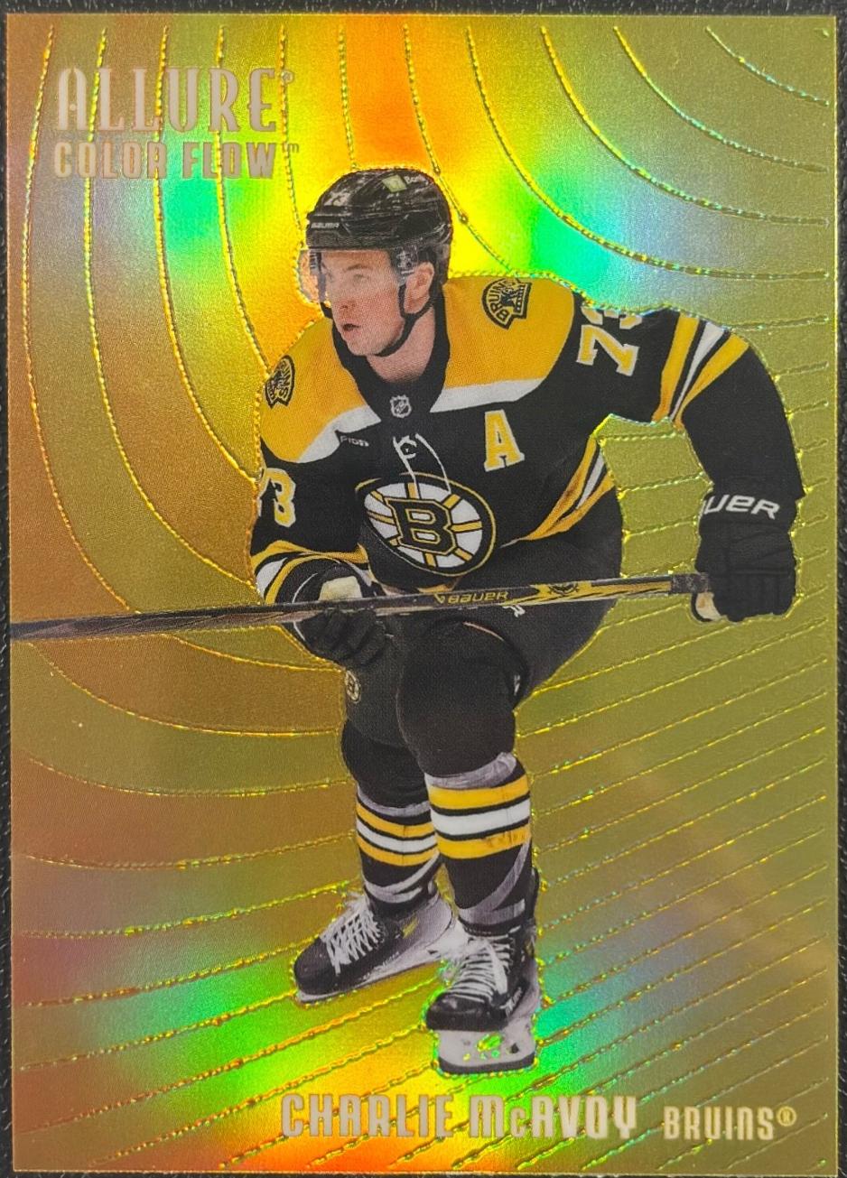 Charlie McAvoy [Orange Yellow] #CF-18