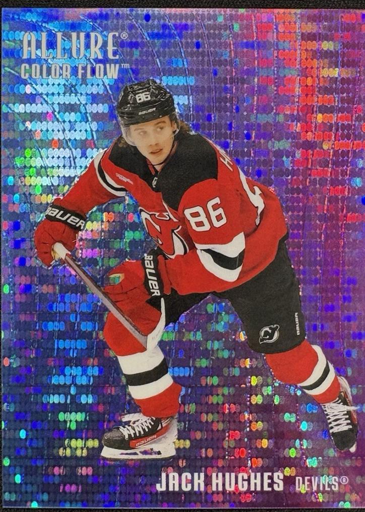 Jack Hughes [Blue Purple Spectrum] #CF-21