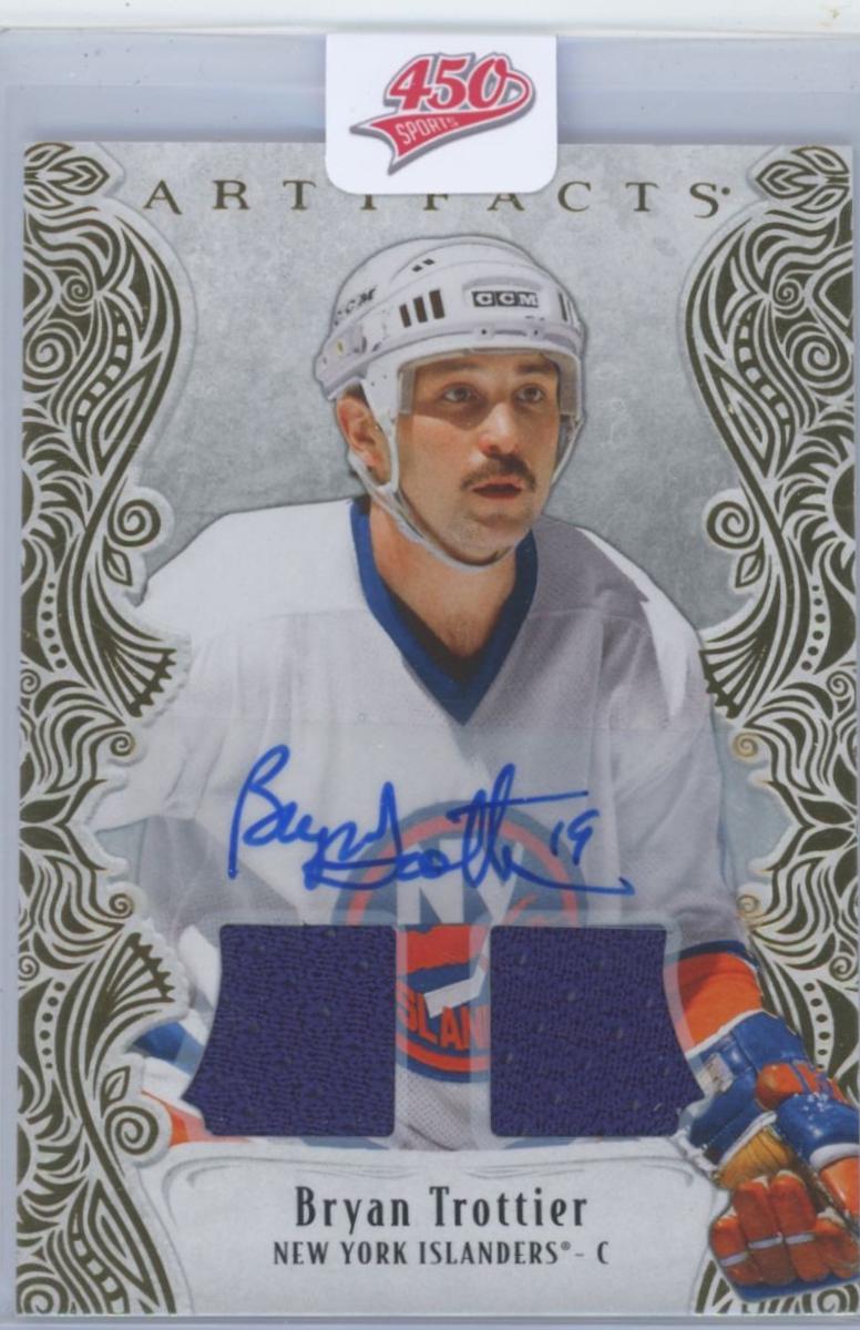 Bryan Trottier [Auto Material Gold] #167