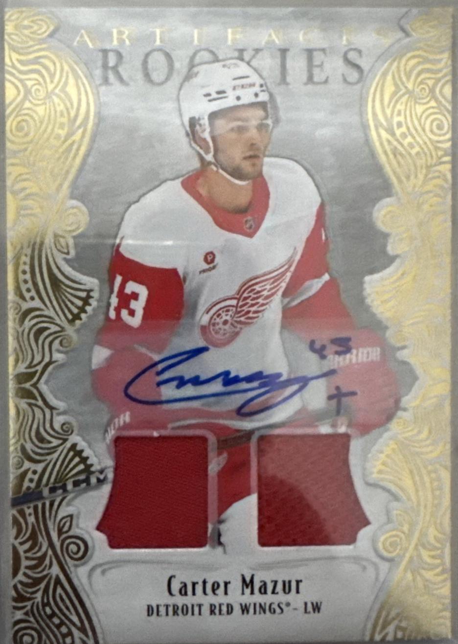 Carter Mazur [Auto Material Gold] #192