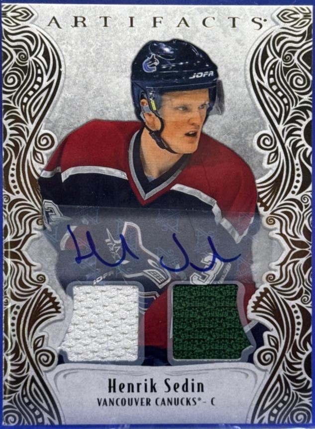 Henrik Sedin [Auto Material Gold] #152