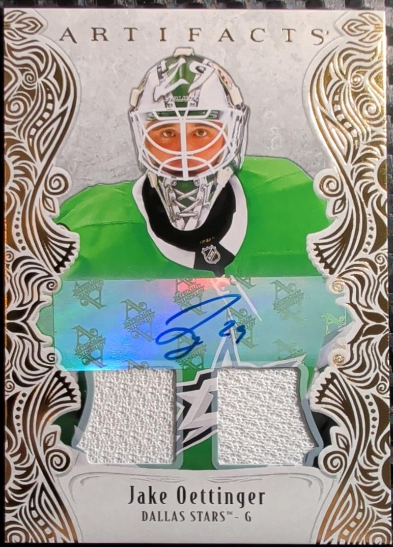 Jake Oettinger [Auto Material Gold] #143
