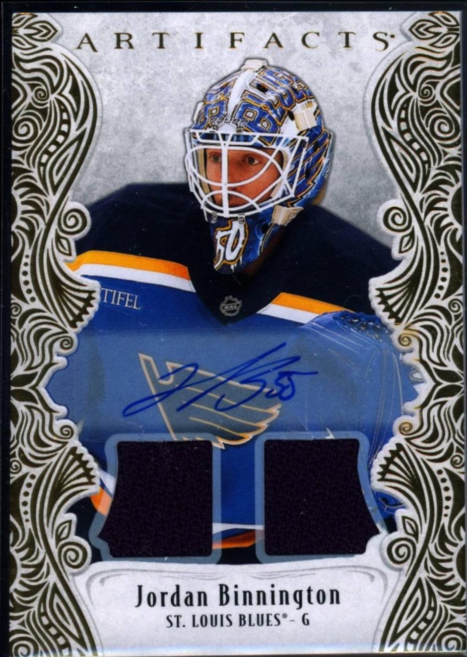 Jordan Binnington [Auto Material Gold] #146