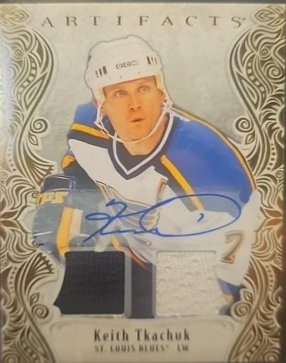 Keith Tkachuk [Gold Autograph Material] #161