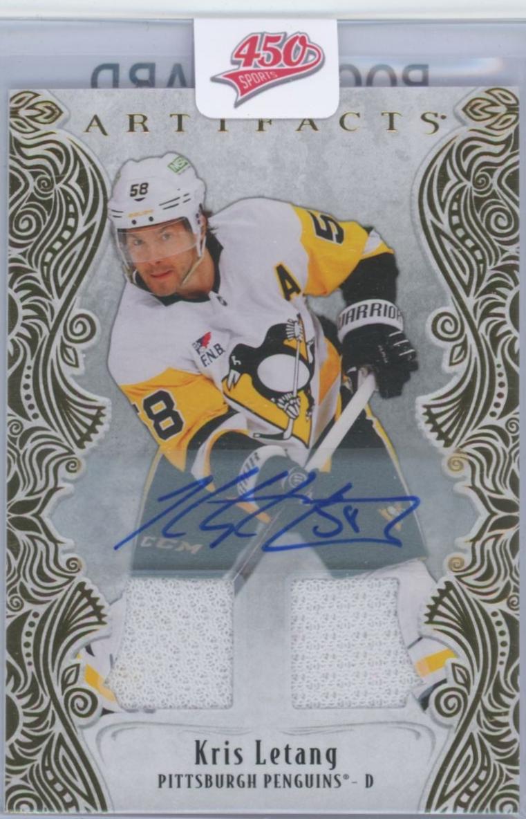Kris Letang [Auto Material Gold] #107