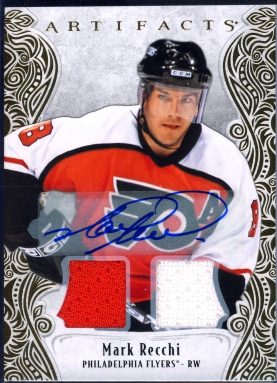Mark Recchi [Gold Autograph Material] #153