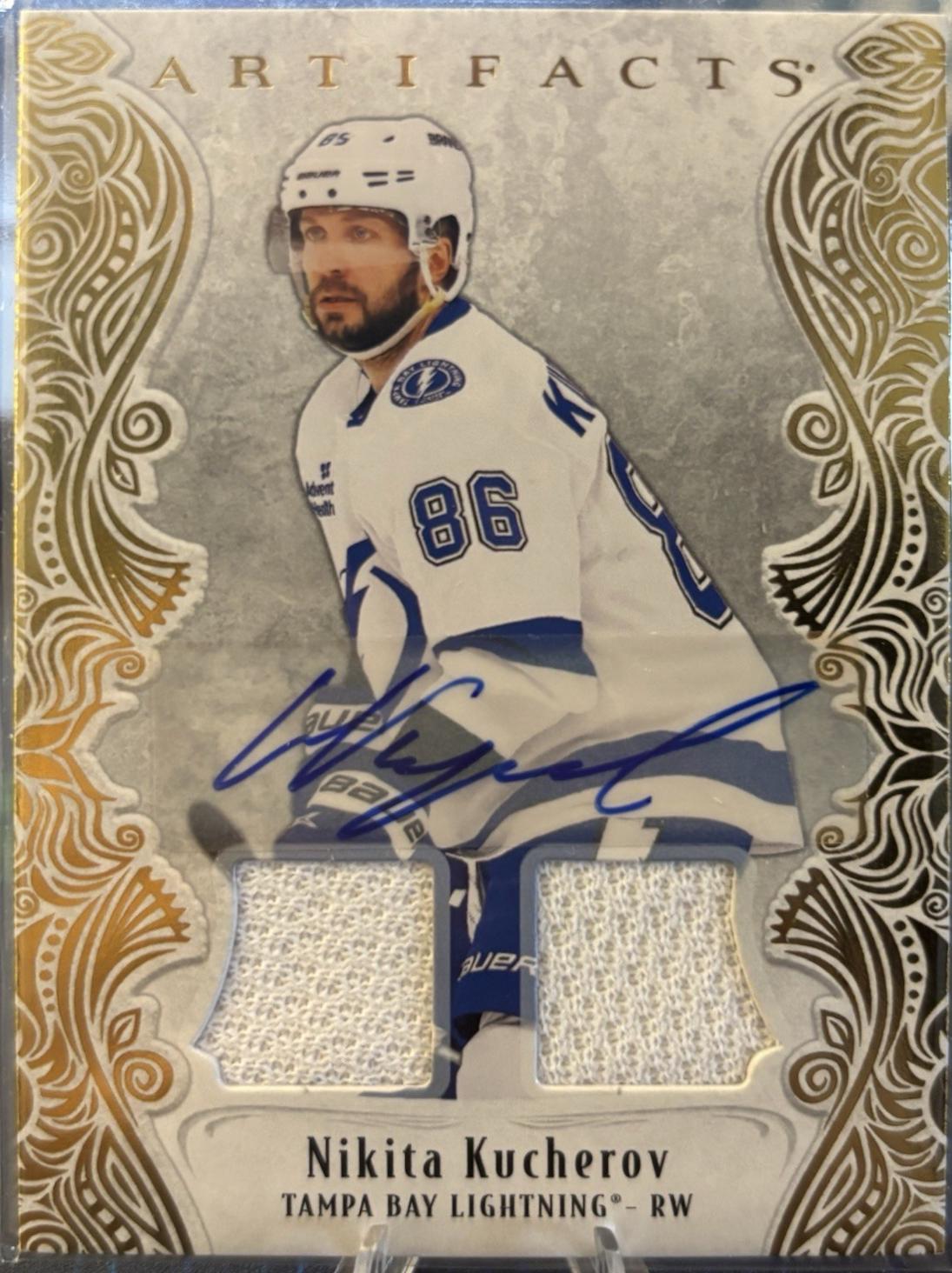 Nikita Kucherov [Auto Material Gold] #120
