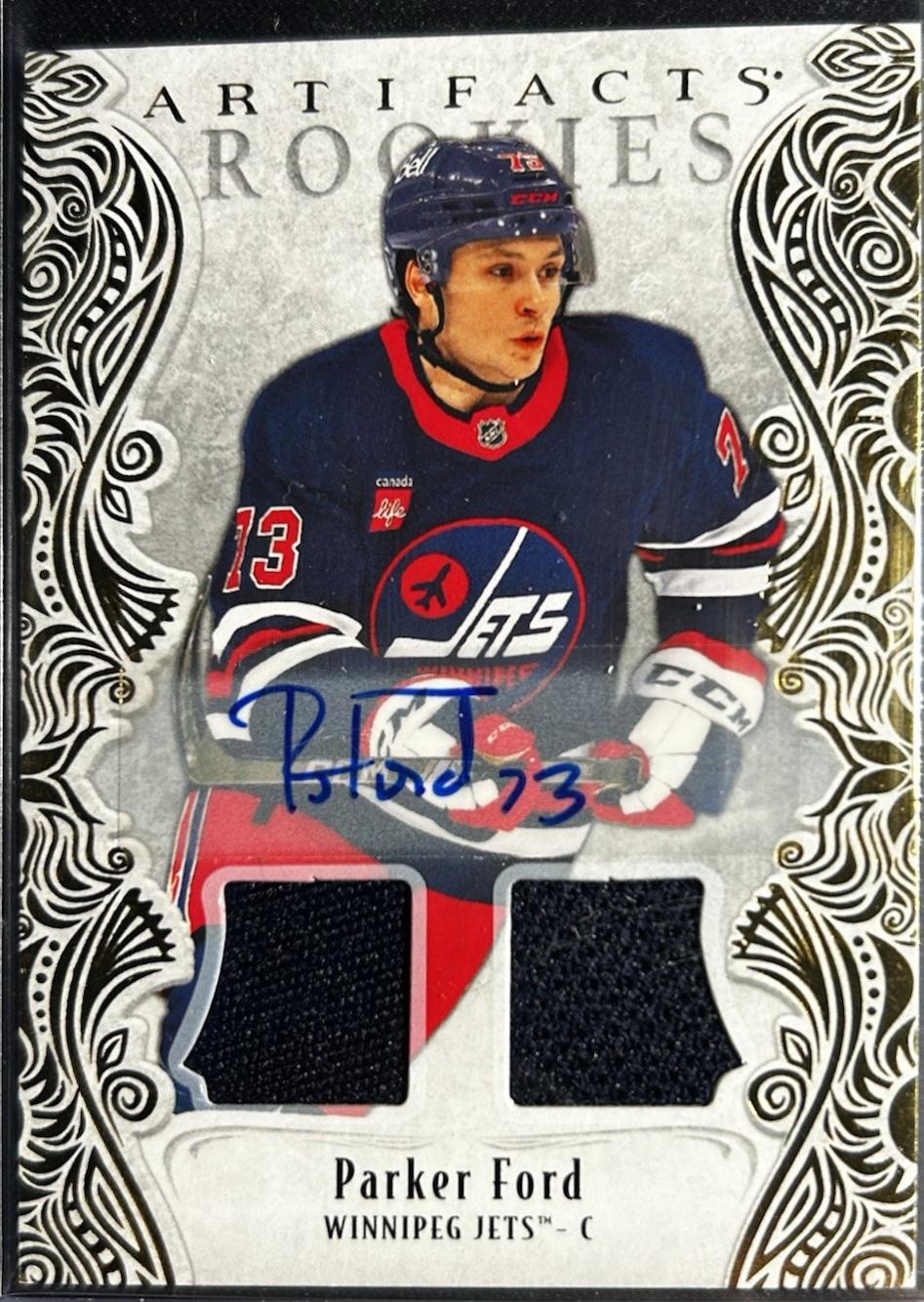 Parker Ford [Rookies Auto Material] #185
