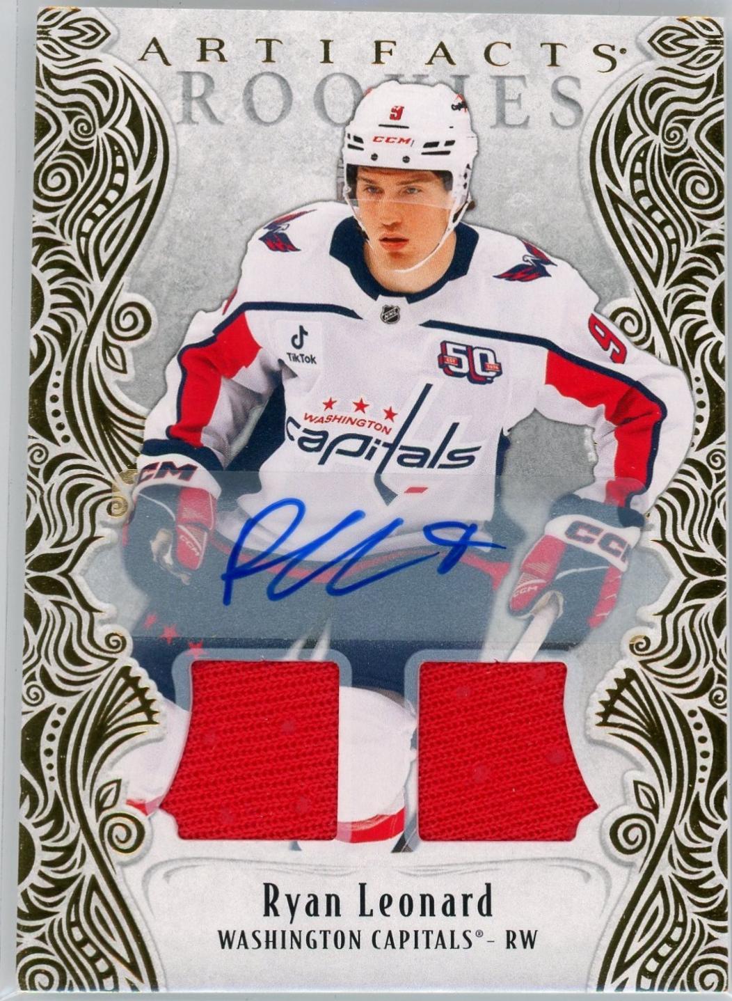 Ryan Leonard [Auto Material Gold] #198