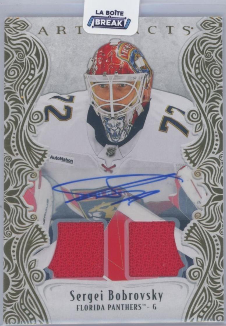 Sergei Bobrovsky [Auto Material Gold] #139