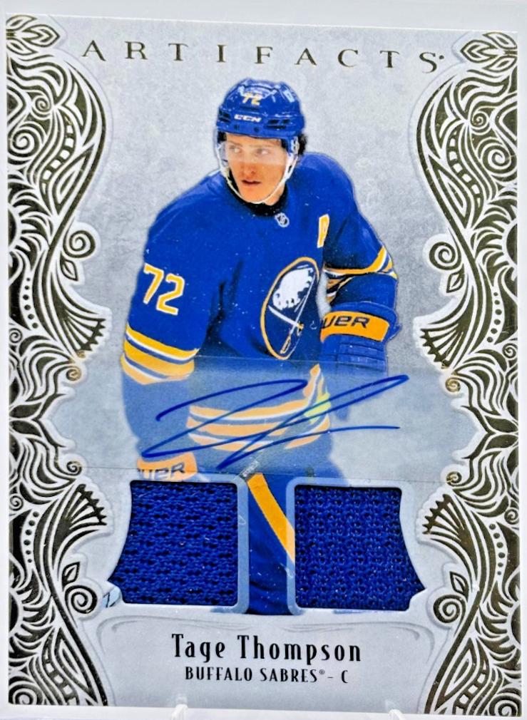 Tage Thompson [Auto Material Gold] #102