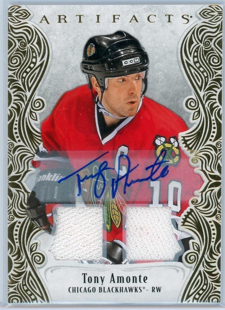 Tony Amonte [Gold Autograph Material] #155