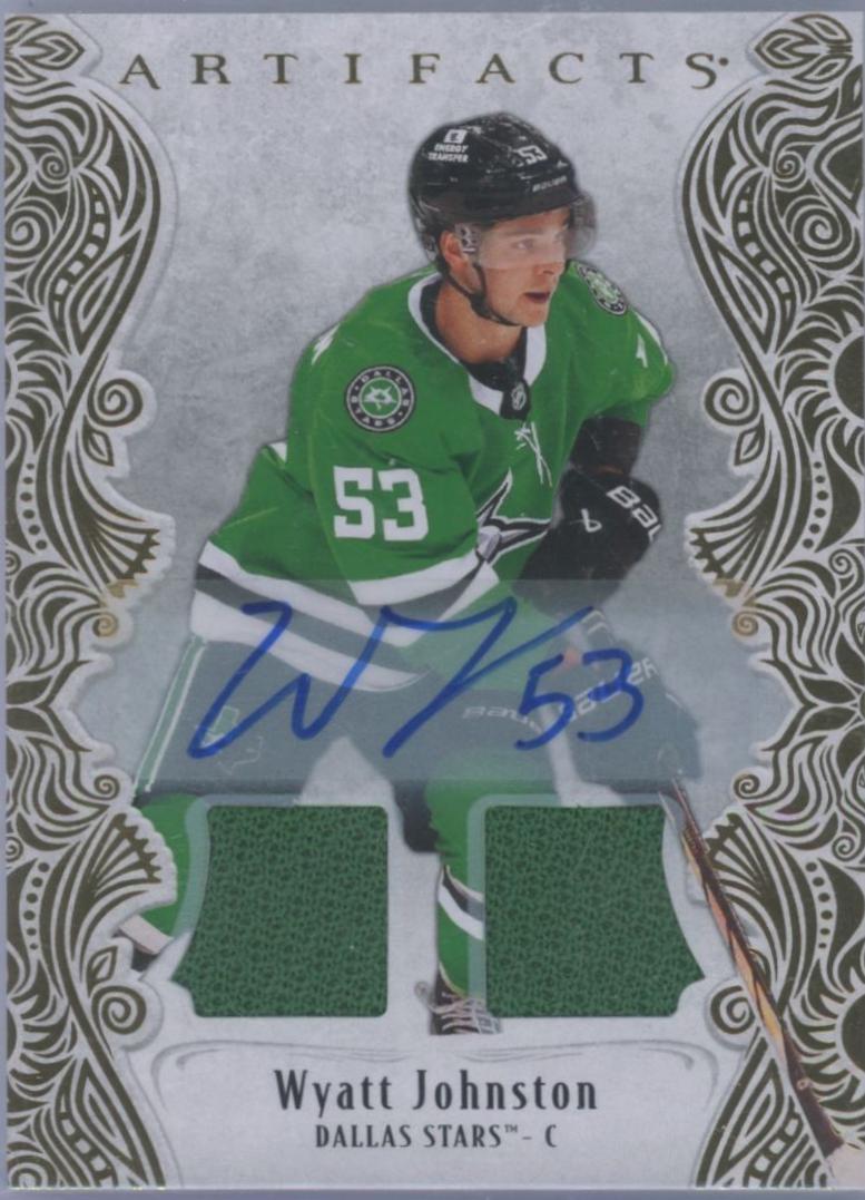 Wyatt Johnston [Auto Material Gold] #113