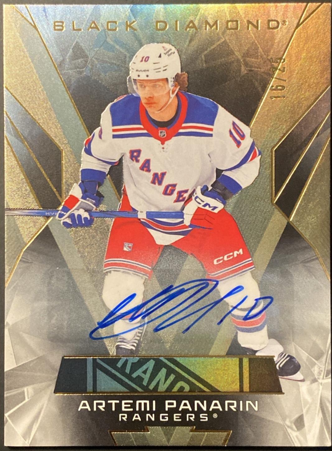 Artemi Panarin [Autograph] #BDB-AP