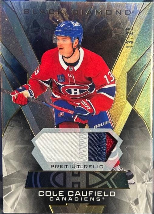Cole Caufield [Premium Relic] #BDB-CC