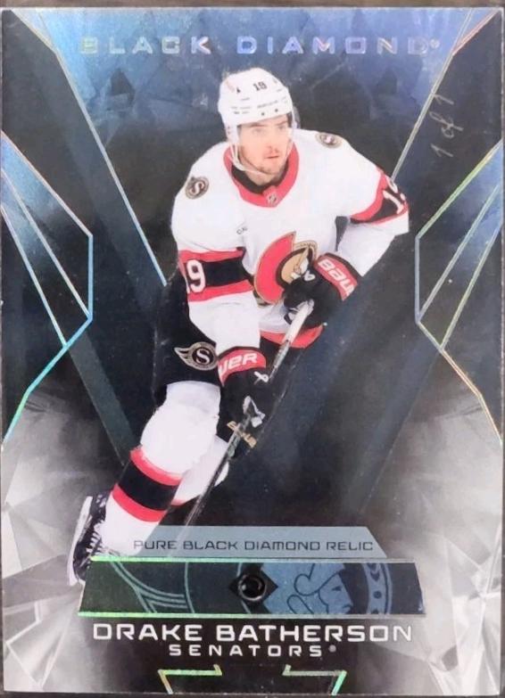 Drake Batherson [Pure Black Diamond Relic Single] #BDB-DB