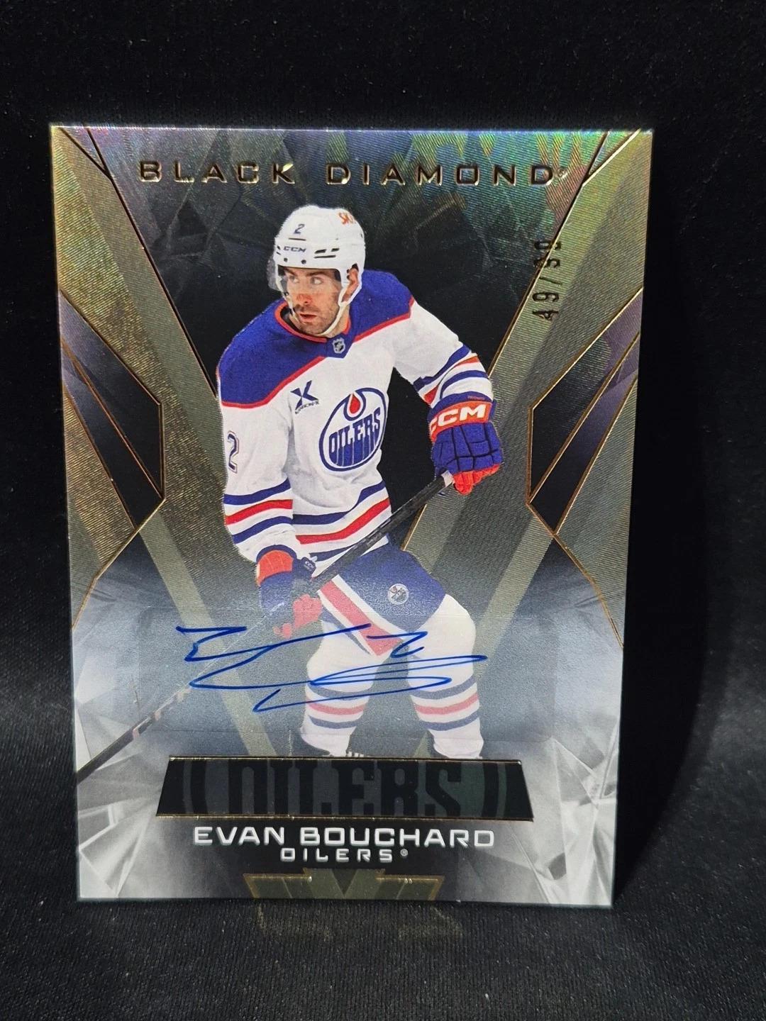Evan Bouchard [Autograph] #BDB-EB