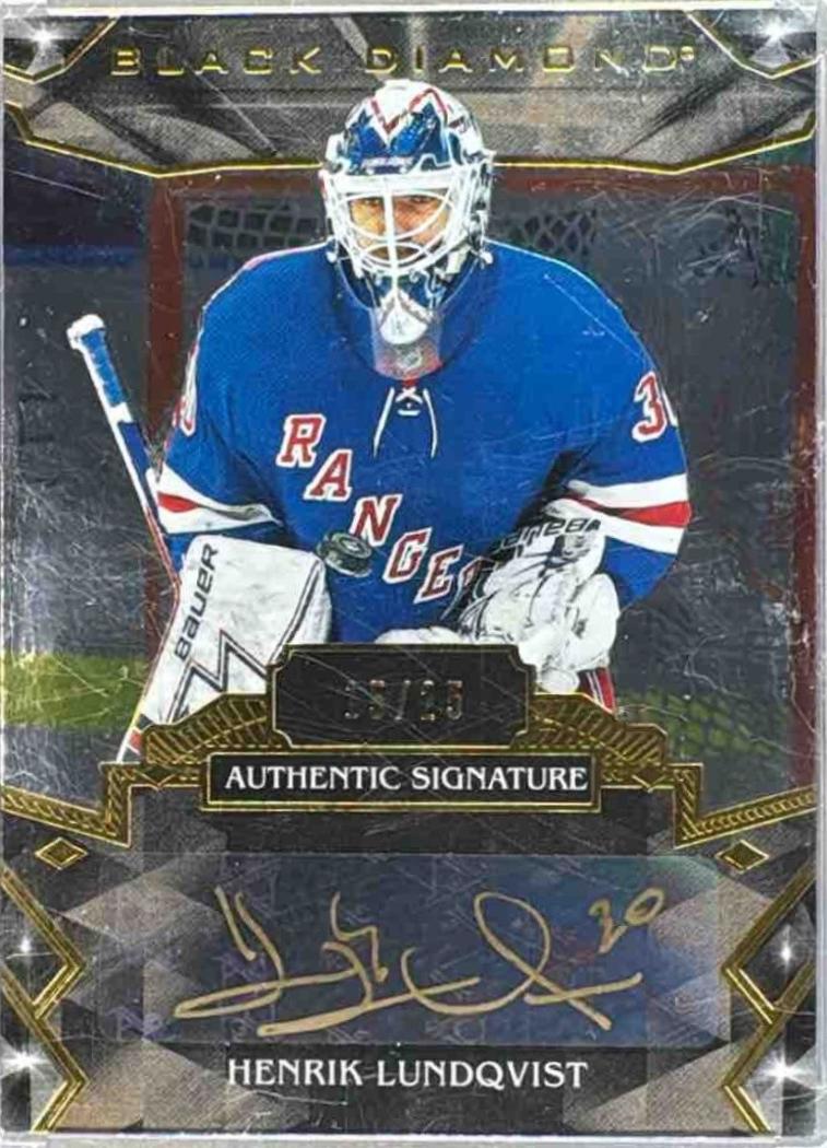 Henrik Lundqvist [Autograph] #BDB-HL