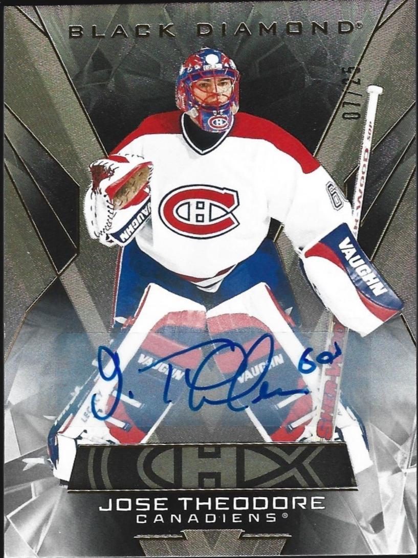 Jose Theodore [Autograph] #BDB-JT