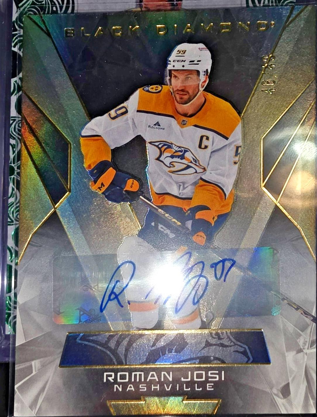 Roman Josi [Autograph] #BDB-RJ