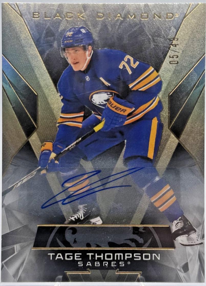Tage Thompson [Autograph] #BDB-TH