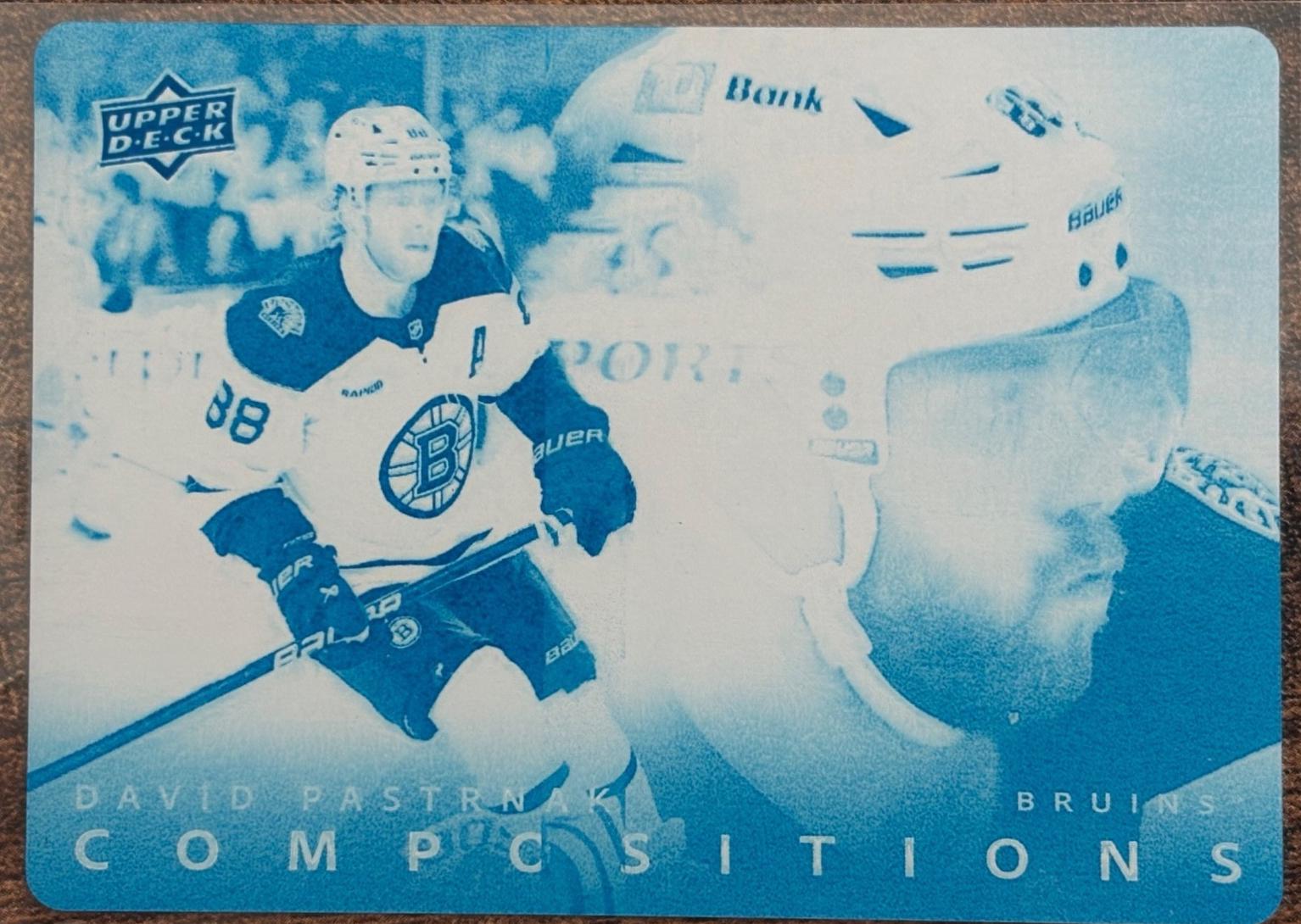 David Pastrnak [Printing Plate] #CMP-16