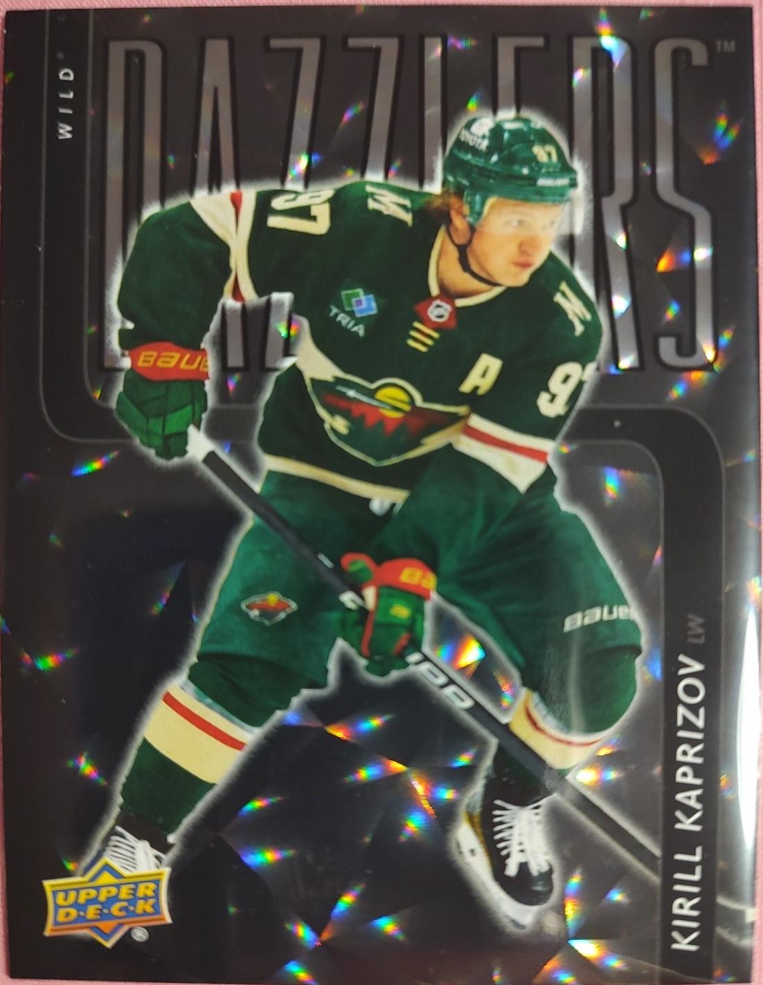 Kirill Kaprizov [Black] #DZ-37