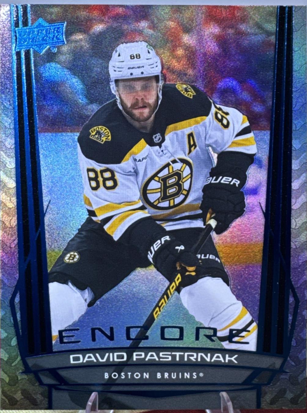 David Pastrnak [Blue] #E-80