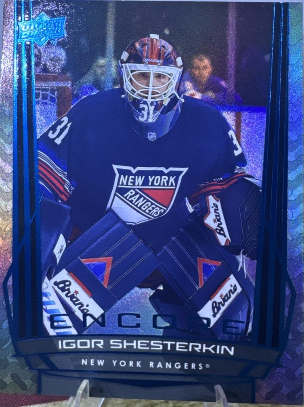 Igor Shesterkin [Blue] #E-12