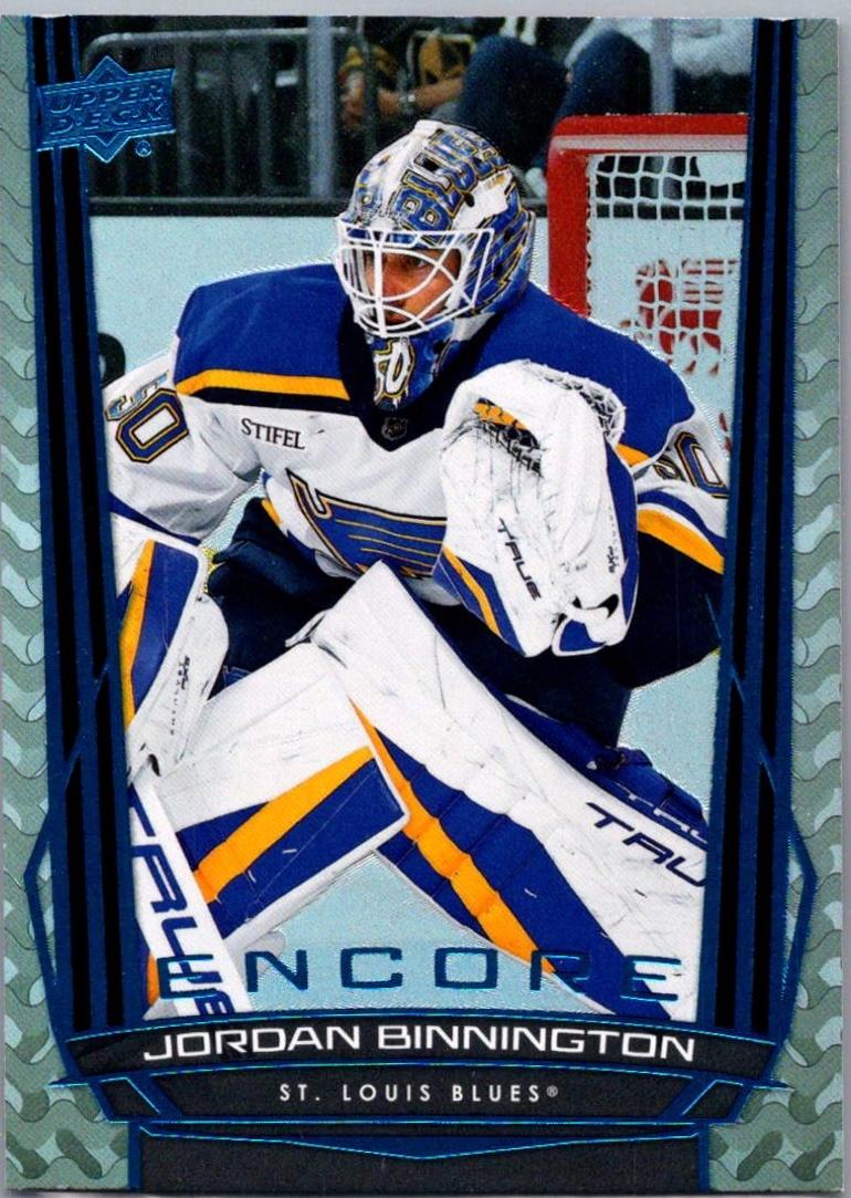 Jordan Binnington [Blue] #E-97