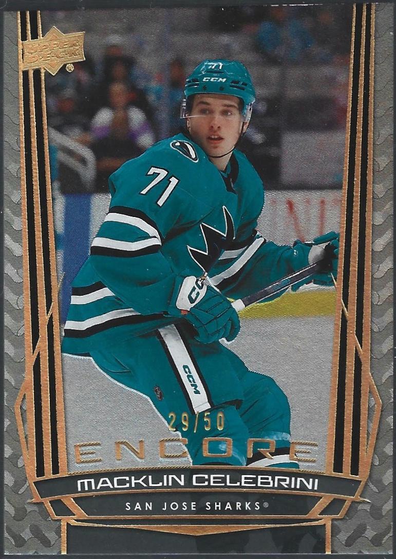 Macklin Celebrini [Gold] #E-10
