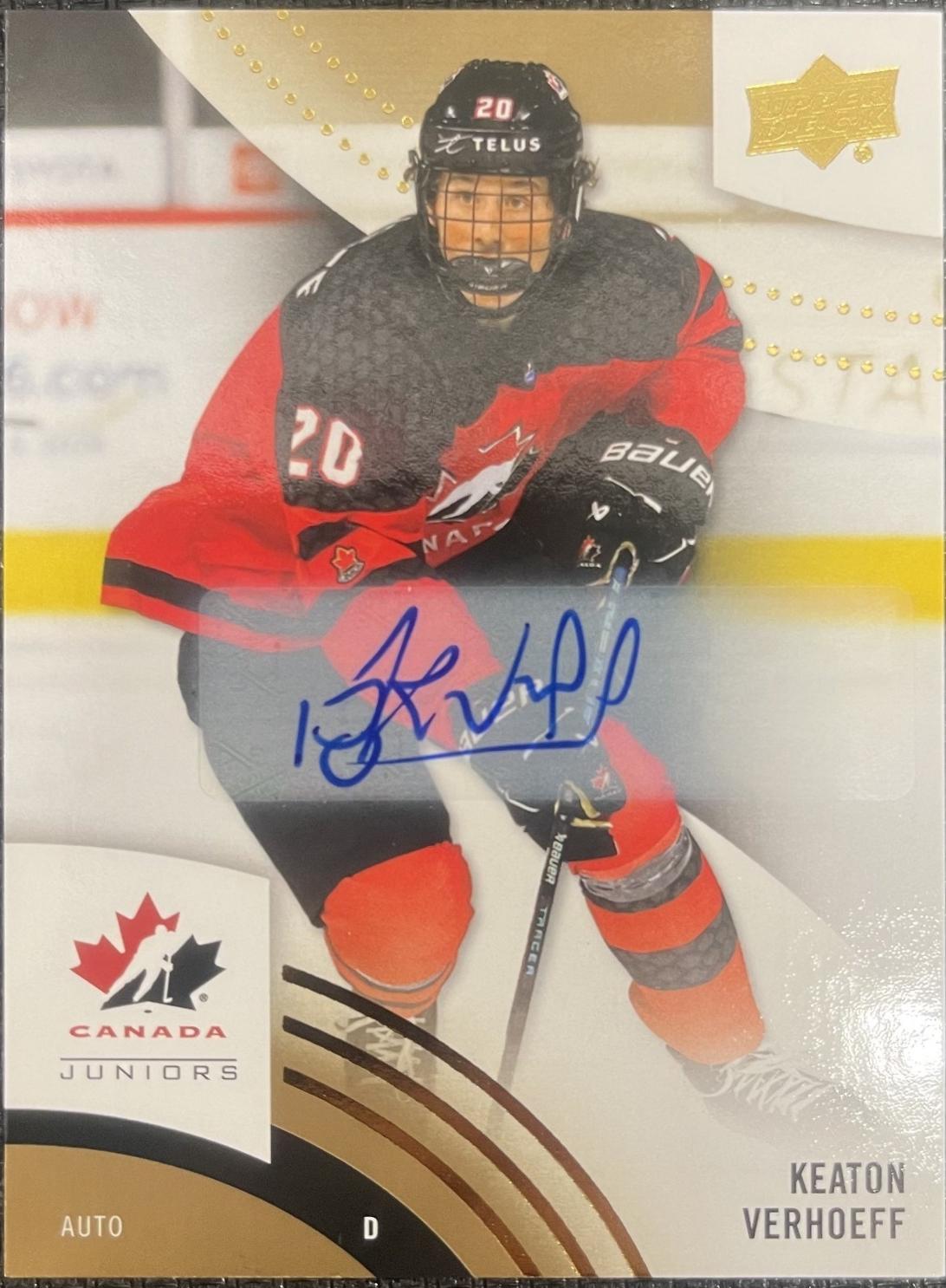 Keaton Verhoeff [Signature] #12