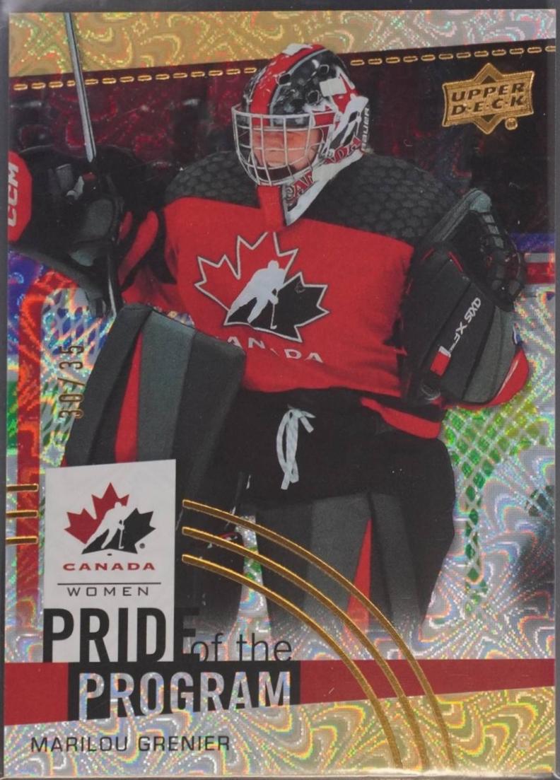 Marilou Grenier [Gold Patterned Foilboard] #80