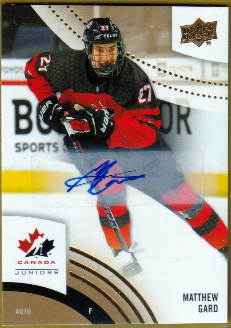 Matthew Gard [Signature] #15