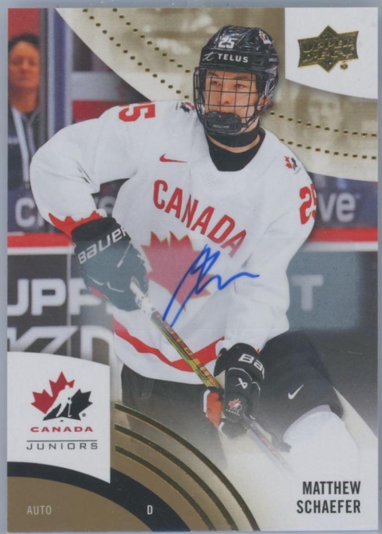 Matthew Schaefer [Black Autograph] #38