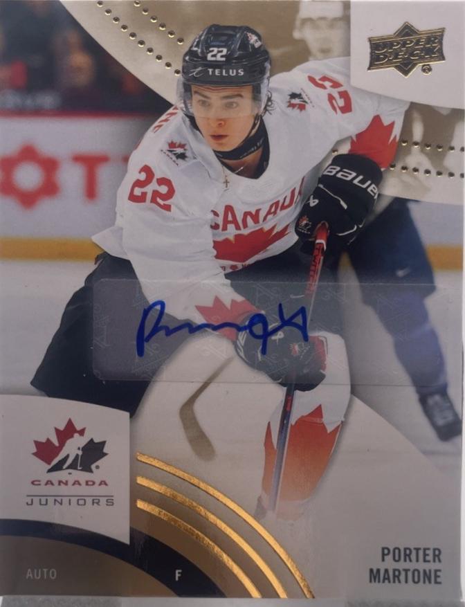 Porter Martone [Black Autograph] #41