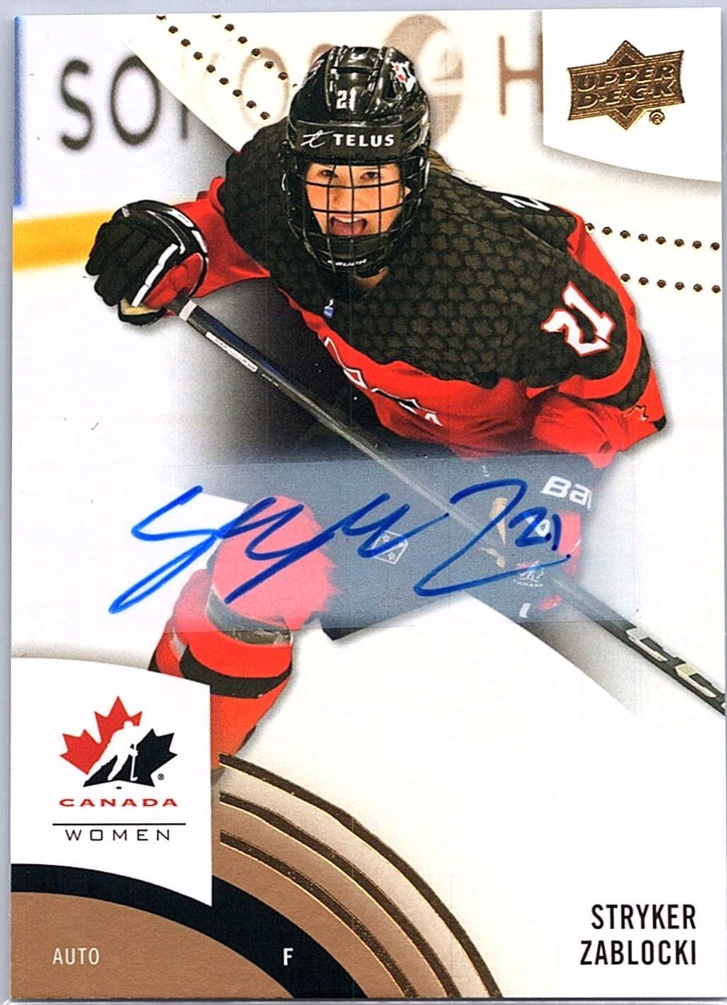 Stryker Zablocki [Signature] #19