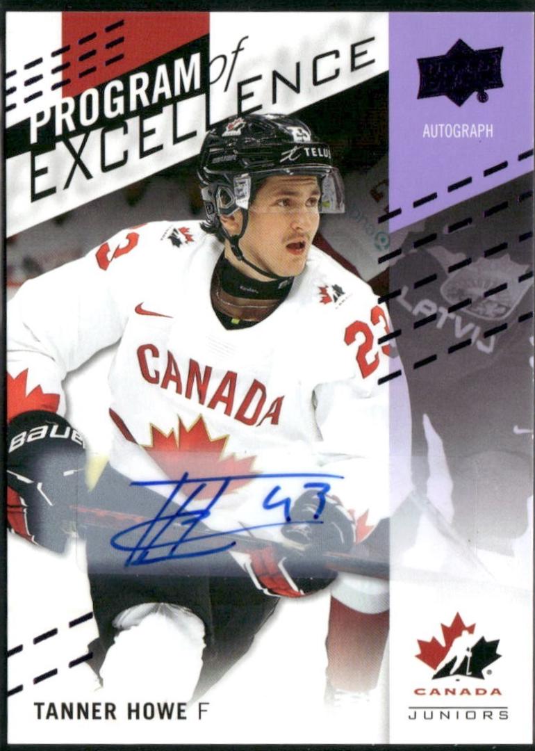 Tanner Howe [Signature] #134