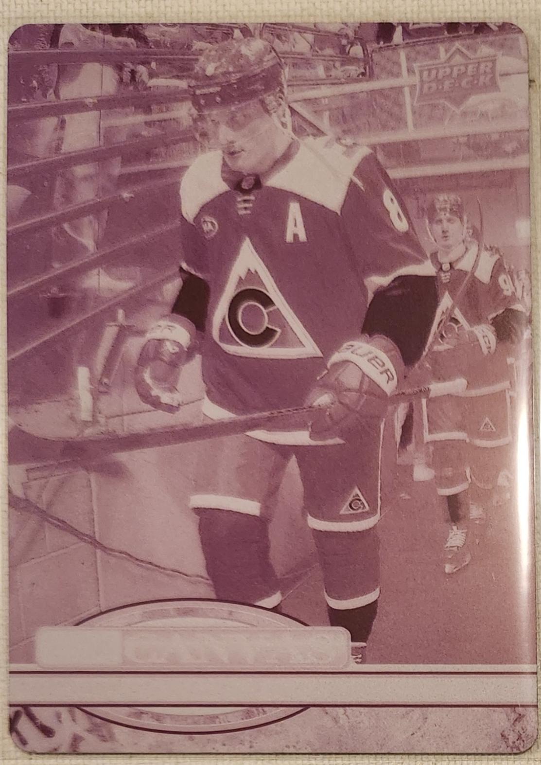 Cale Makar [Printing Plate] #C-8