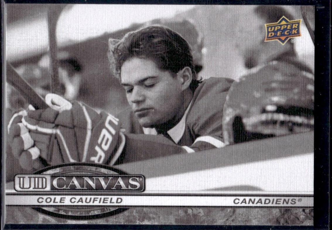 Cole Caufield [Black White] #C-13